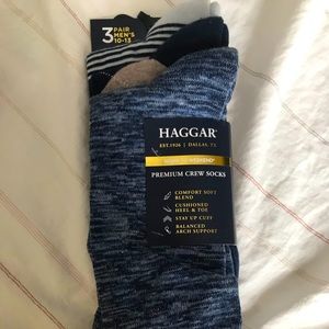 Haggar 3-pack dress/casual socks